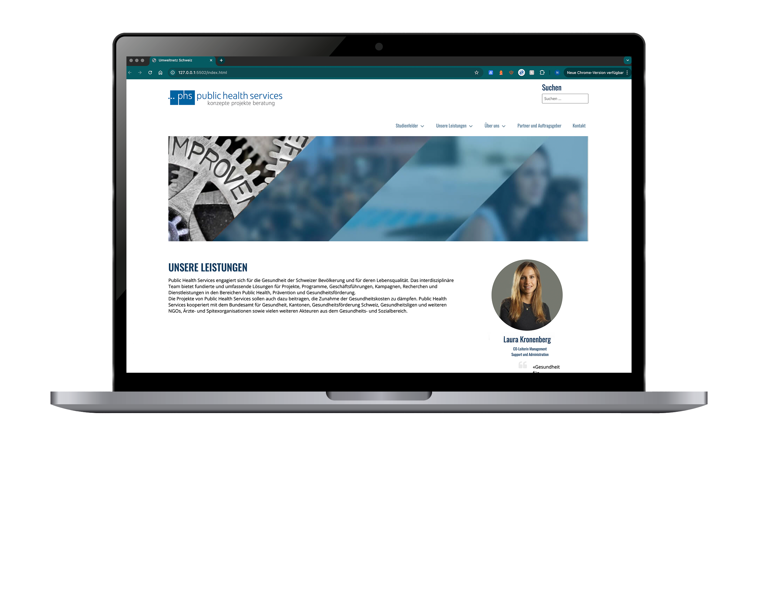 Prototyp Umweltnetz Schweiz